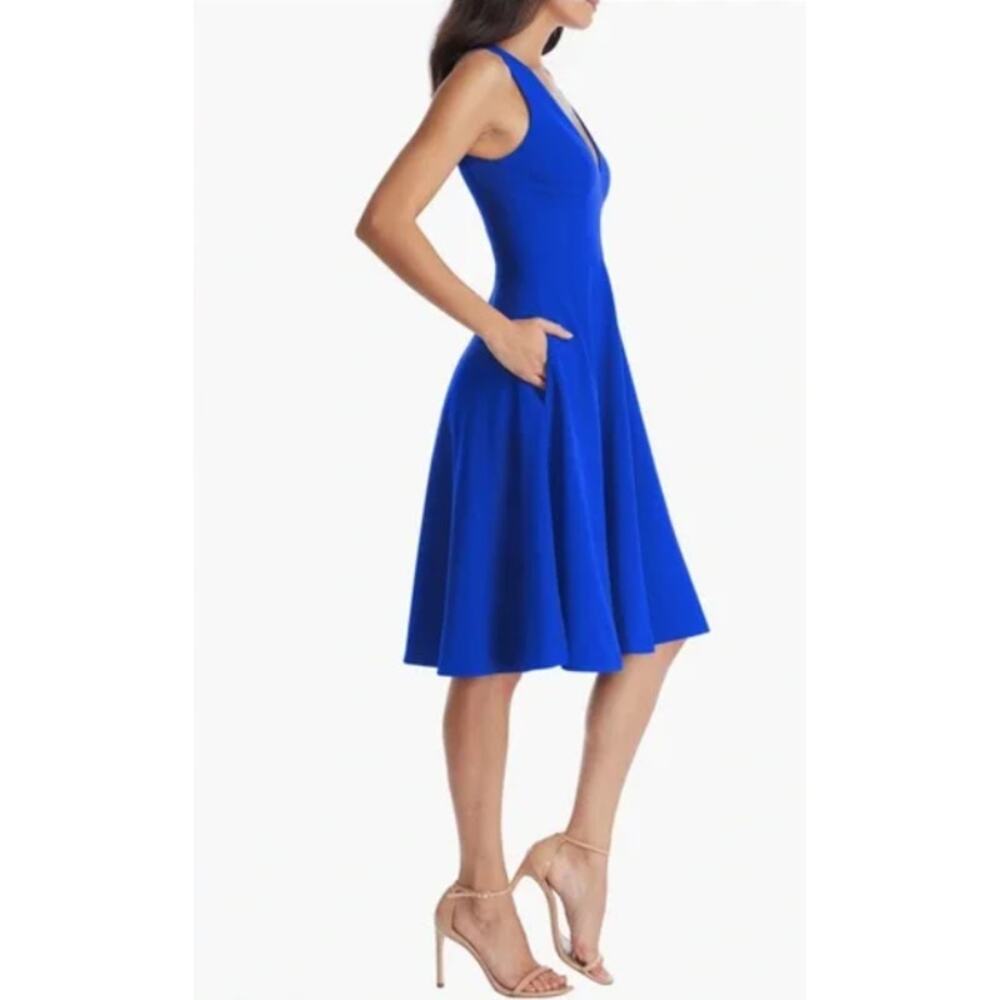 Dress the Population Blue Catalina Dress - Picture 2 of 14